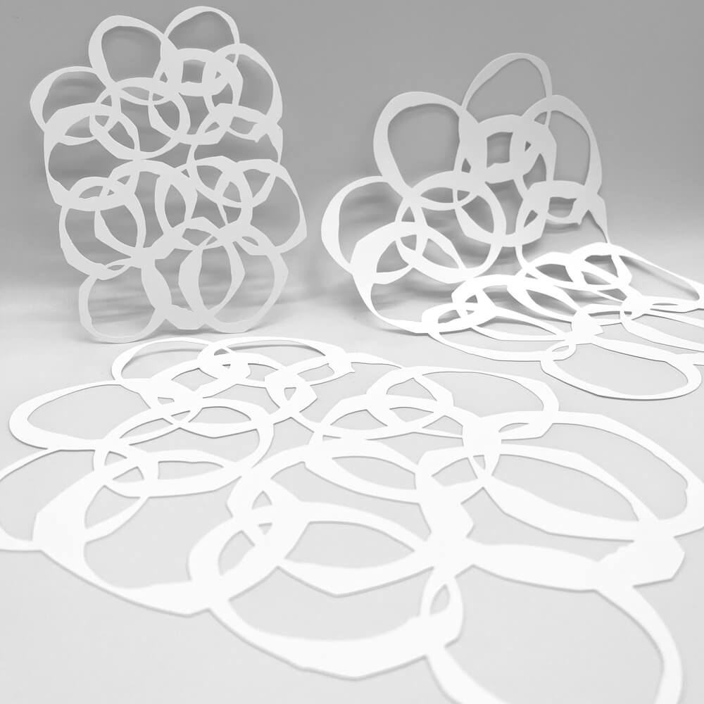 Coffee Rings Uncle Joe's Mixed Media PM Artist Studio