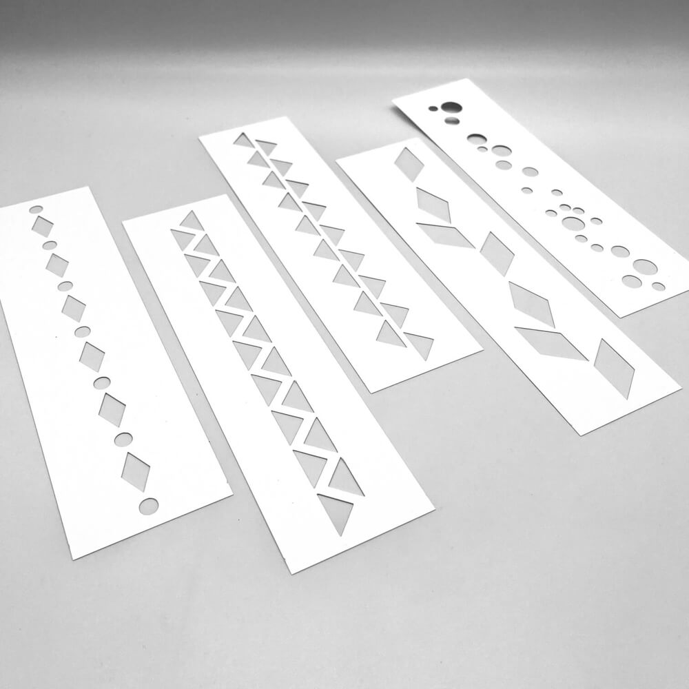 Boundless Border Designs Vol 2 Stencils - PM Artist Studio
