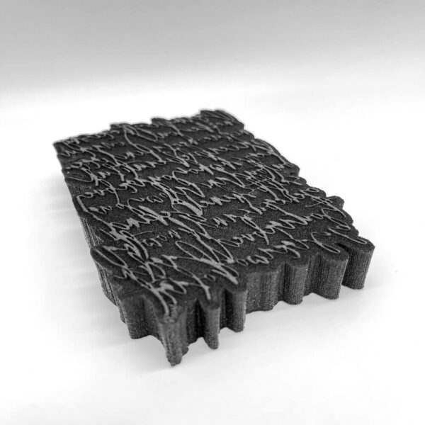 Dream Big Script Poem | Artists' Tools | Foam Stamp - PM Artist Studio