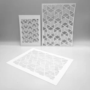 3D Cubes Reversals Stencil