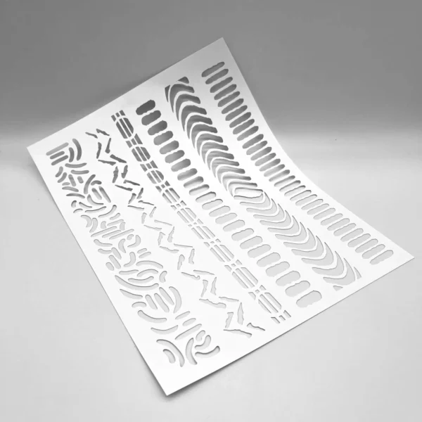 Messy Borders Vol. 2 Stencils - PM Artist Studio