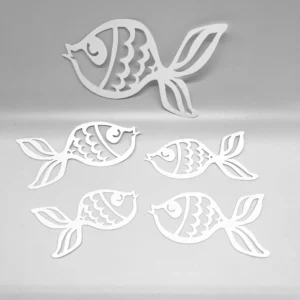 Fishy business school of fish masks