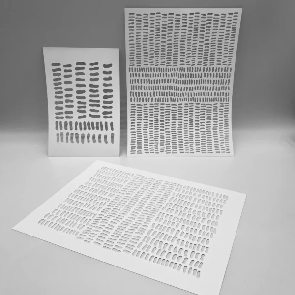 Ink Splot Stencils - PM Artist Studio