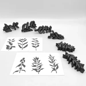 Botanicals Two sets of three styles