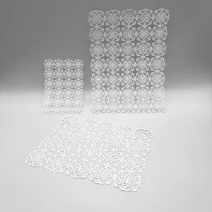 Capture the charm of nature with Flower Field stencils in 3 sizes & matching foam stamps in 2 sizes – perfect for layering lush, floral scenes in your art.