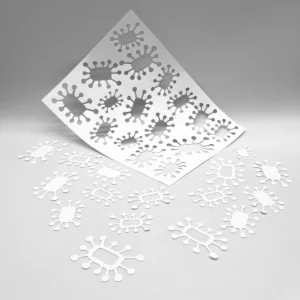 Spiky Do-Dads Stencils