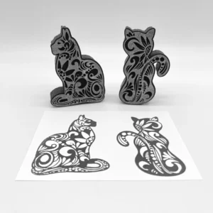 Doodle Cats Foam Stamp Artist Tools