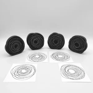 Nested Circles 4 BIGS Foam Stamp Artist Tools