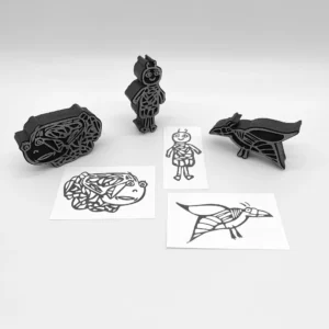 April Critters Foam Stamp Artist Tools