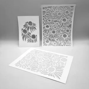 Coneflower Stencils
