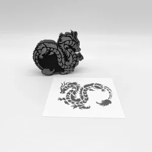 Dragon Loong-Style Foam Stamp Artist Tools
