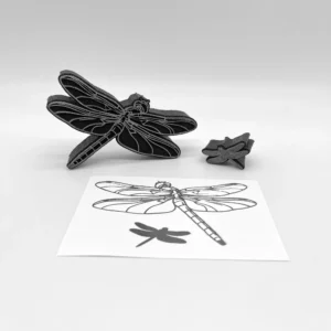 Dragonfly Flying Set Foam Stamp Artist Tools