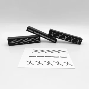 In Stitches V, X, Dash Foam Stamp Artist Tools