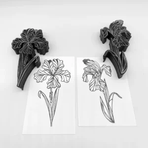 Iris Inline Two Styles Foam Stamp Artist Tools