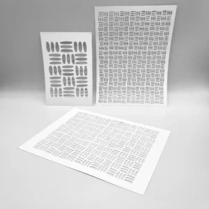Manhole Three Dash Stencils