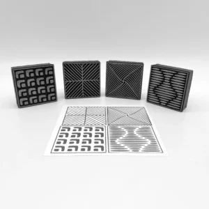 Tile Doodles Set 5 Foam Stamp Artist Tools