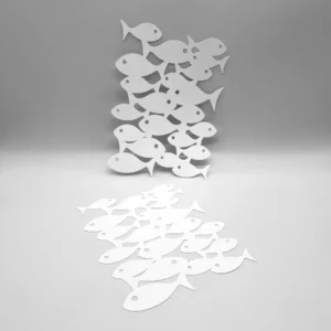 Fish Bait Ball Stencils