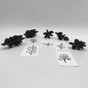 Fresh Fronds Five Foam Stamp Artist Tools