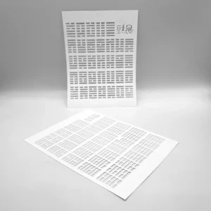 I Ching Two Styles Stencils