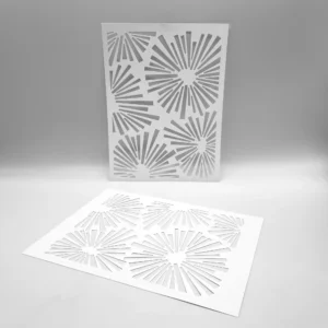 Light Rays Stencils