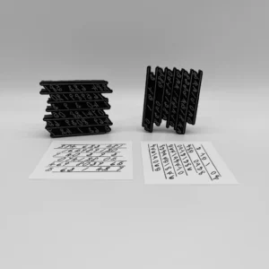 Ledger 2 Styles Foam Stamp Artist Tools