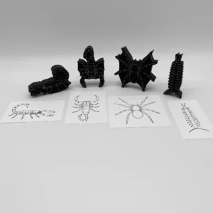 Scorpions, Spider & Centipede Foam Stamp Artist Tools
