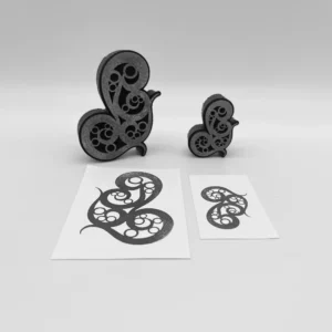 Blowing Bubble Foam Stamp Artist Tools