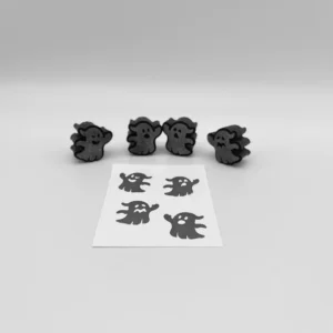 Four Little Ghosts Foam Stamp Artist Tools